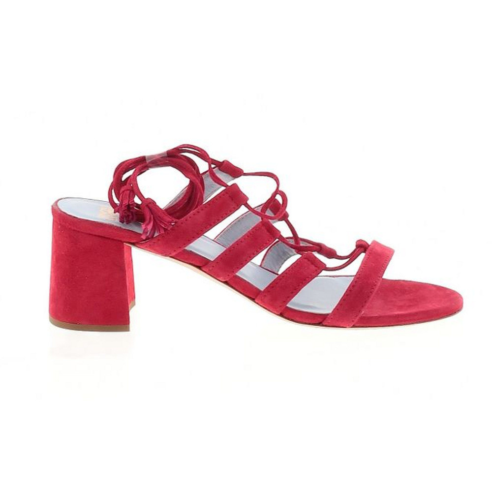 🔥NEW 100% AUTH Frances Valentine Suede Sandals 8.5